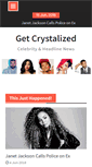 Mobile Screenshot of getcrystalized.net